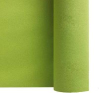 Chemin de table  satin  vert